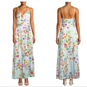 TULAROSE WRAP MAXI SUNDRESS, SIZE SMALL NWOT